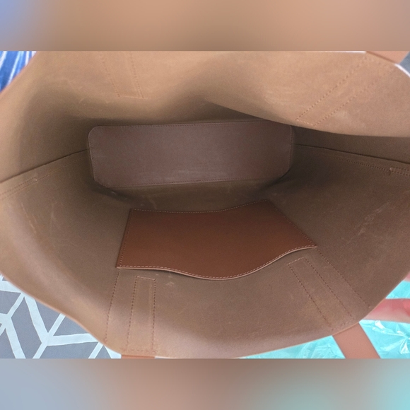 Everlane Everyday Market Tote - Cognac - Picture 5 of 6